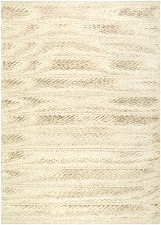 Clarke Beige Textured Wool Rug - Ornate Home