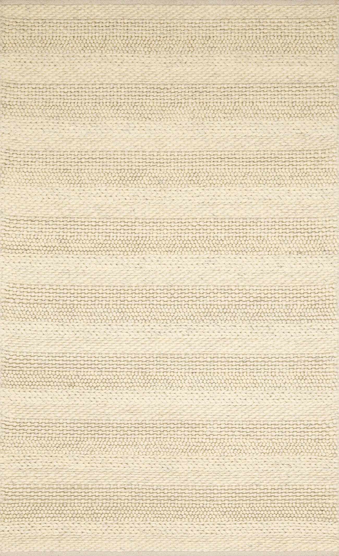 Clarke Beige Textured Wool Rug - Ornate Home