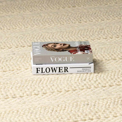 Clarke Beige Textured Wool Rug - Ornate Home