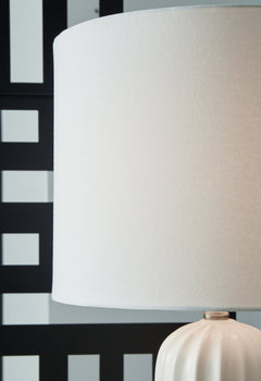 Clarkland White Table Lamp (Set of 2) - Ornate Home