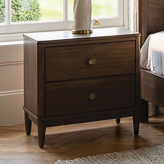 Clarksburg Walnut Nightstand - Ornate Home