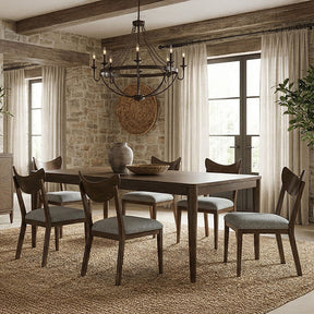 Clarksburg Walnut Dining Table - Ornate Home