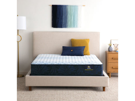 Classic Alden 11.5" Off-White/Multicolor Cal King Medium Mattress - Ornate Home