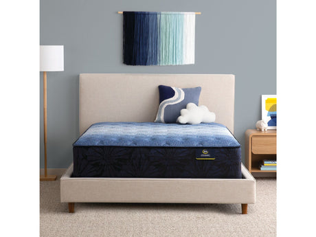 Classic Brecon 13.5" Off-White/Multicolor Innerspring Twin XL Medium Mattress - Ornate Home