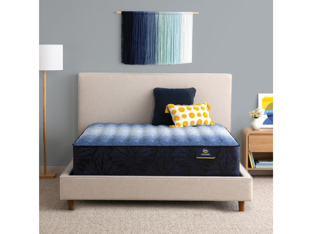 Classic Brecon 13" Off-White/Multicolor Innerspring Twin XL Firm Mattress - Ornate Home