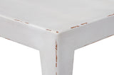 Classic Chinese Antique White Cocktail Table - Ornate Home