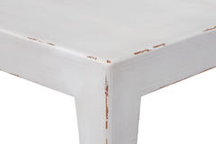 Classic Chinese Antique White Cocktail Table - Ornate Home