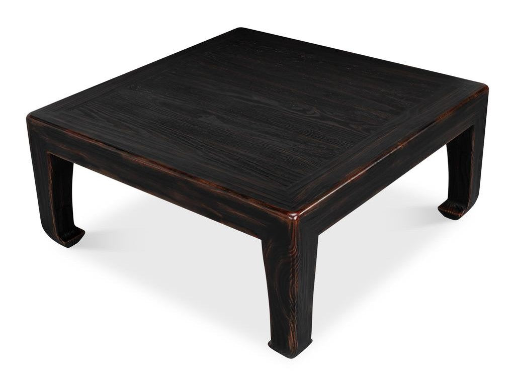 Classic Chinese Black Cocktail Table - Ornate Home
