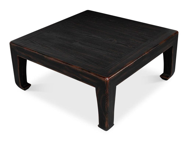 Classic Chinese Black Cocktail Table - Ornate Home