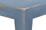 Classic Chinese Blue Cocktail Table Blue - Ornate Home