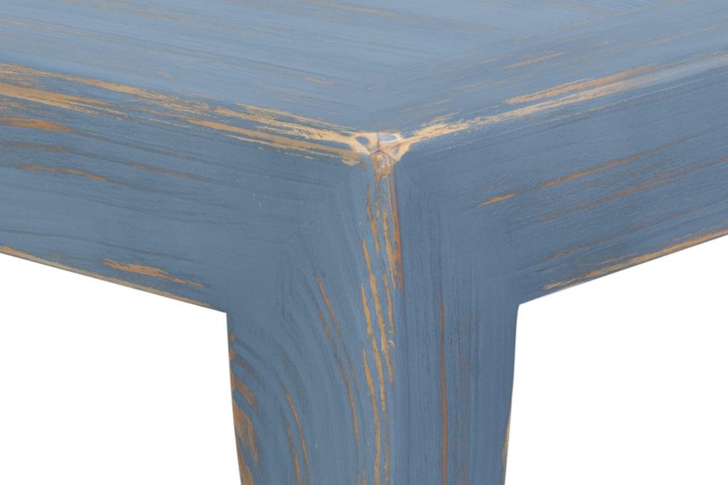 Classic Chinese Blue Cocktail Table Blue - Ornate Home