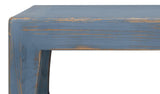 Classic Chinese Blue Cocktail Table Blue - Ornate Home