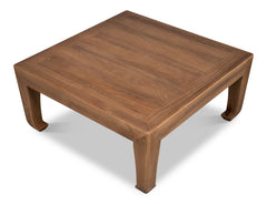 Classic Chinese Brown Cocktail Table - Ornate Home