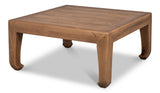 Classic Chinese Brown Cocktail Table - Ornate Home