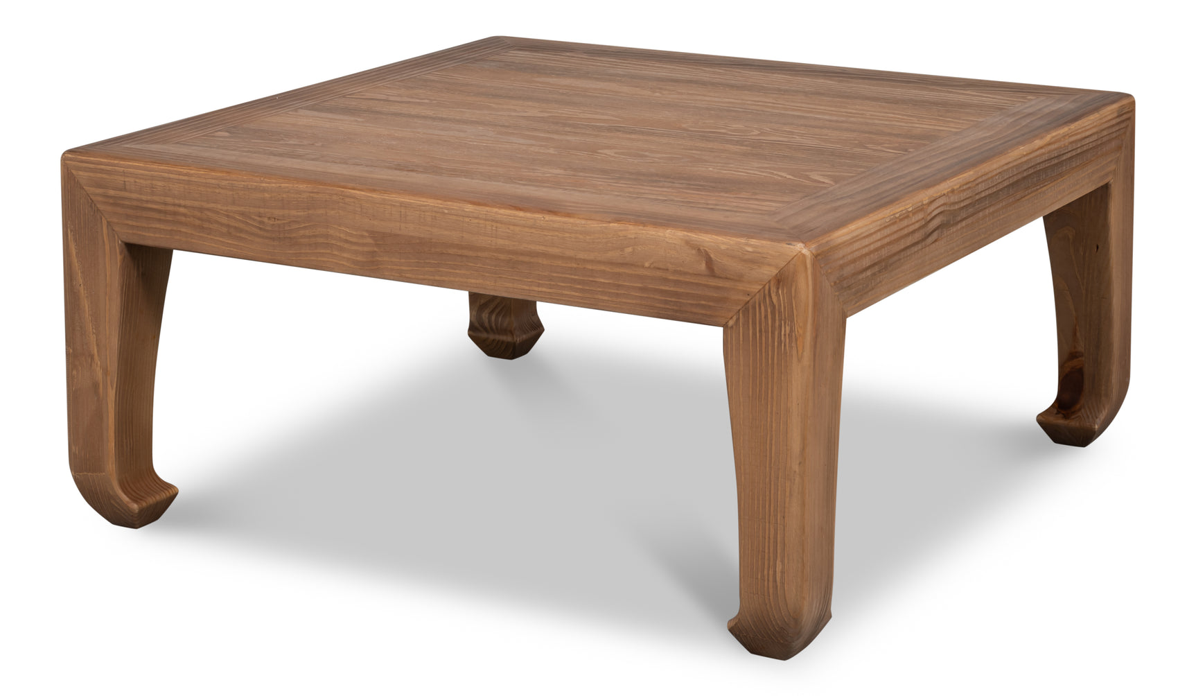 Classic Chinese Brown Cocktail Table - Ornate Home
