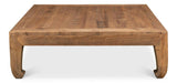 Classic Chinese Tan Coffee Table - Ornate Home