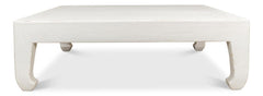 Classic Chinese White Coffee Table - Ornate Home