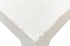 Classic Chinese White Coffee Table - Ornate Home