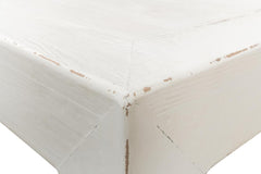Classic Chinese White Coffee Table - Ornate Home