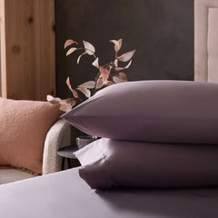 Classic Cotton Charcoal Queen Pillowcases - Ornate Home