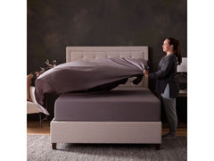 Classic Cotton Charcoal Split Head Cal King Sheet Set - Ornate Home