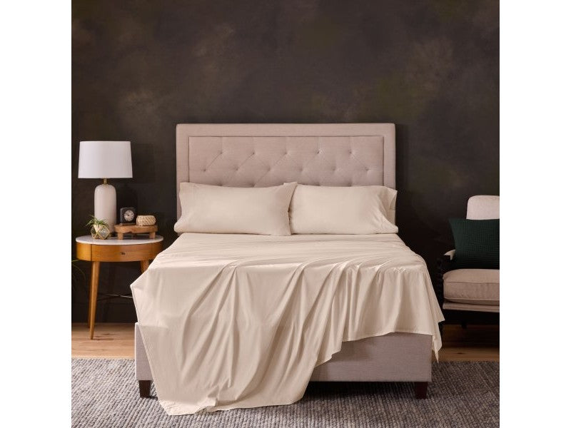 Classic Cotton Cream Split King Sheet Set - Ornate Home
