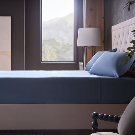 Classic Cotton Marine King Pillowcases - Ornate Home