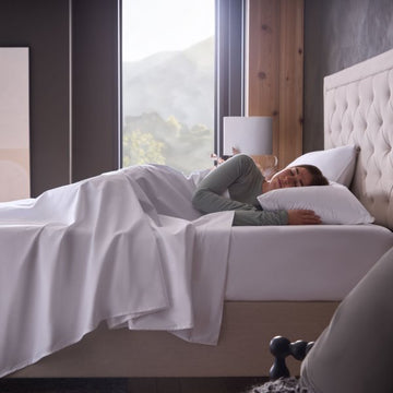 Classic Cotton White Twin XL Sheet Set - Ornate Home