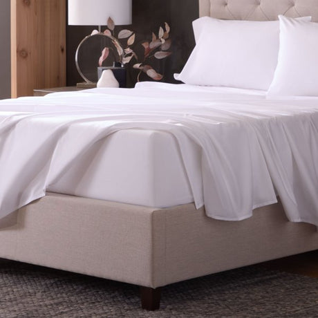 Classic Cotton White Twin XL Sheet Set - Ornate Home