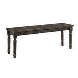 Claudia II Brown Bench - Ornate Home