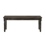 Claudia II Brown Bench - Ornate Home