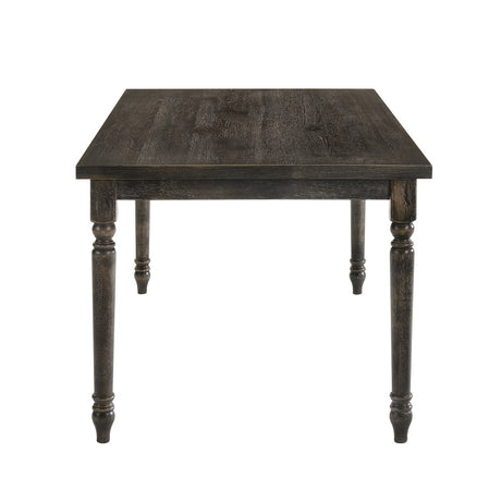 Claudia II Weathered Gray Dining Table - Ornate Home