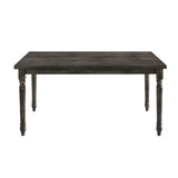 Claudia II Weathered Gray Dining Table - Ornate Home