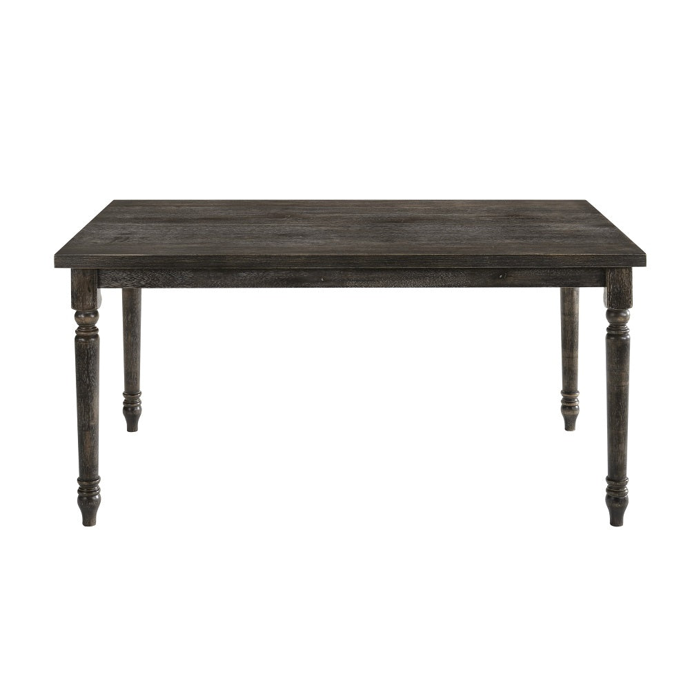 Claudia II Weathered Gray Dining Table - Ornate Home