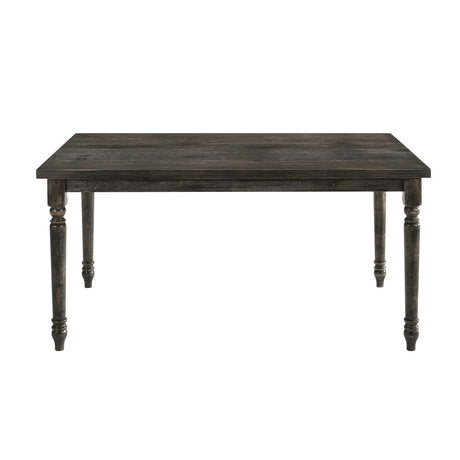 Claudia II Weathered Gray Dining Table - Ornate Home