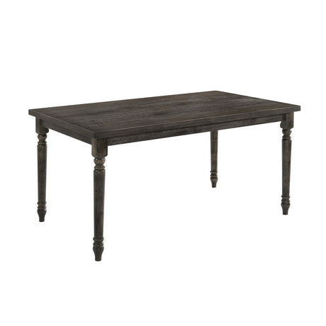 Claudia II Weathered Gray Dining Table - Ornate Home