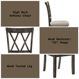 Claudia Ii Side Chair (Set-2) - Ornate Home