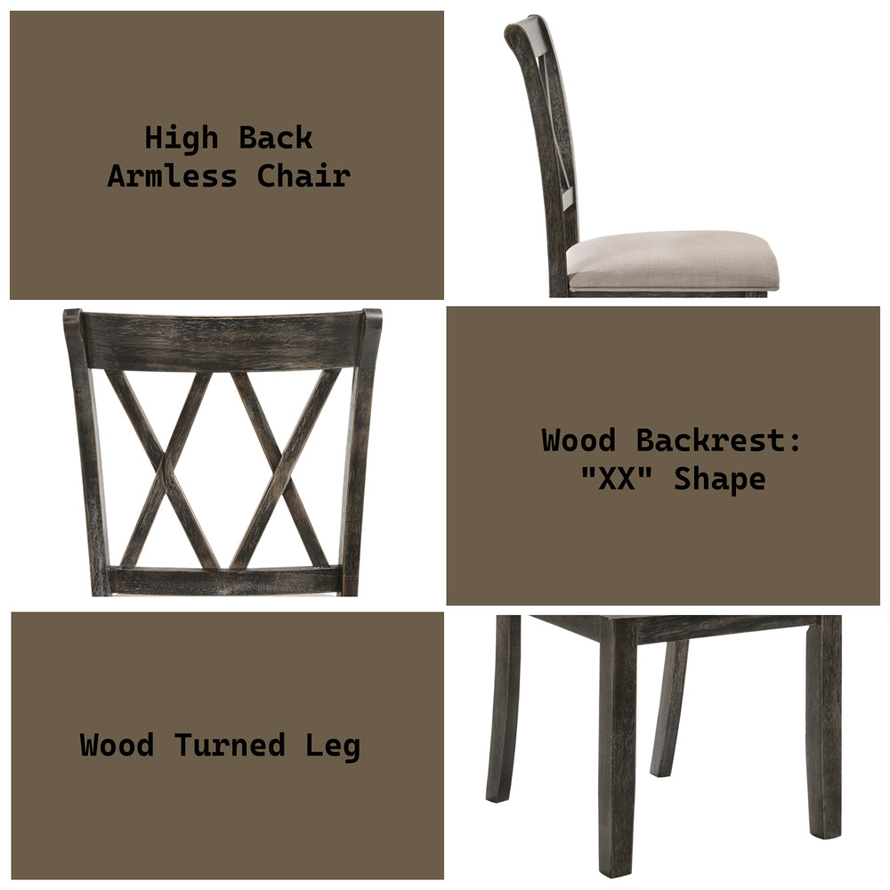 Claudia Ii Side Chair (Set-2) - Ornate Home