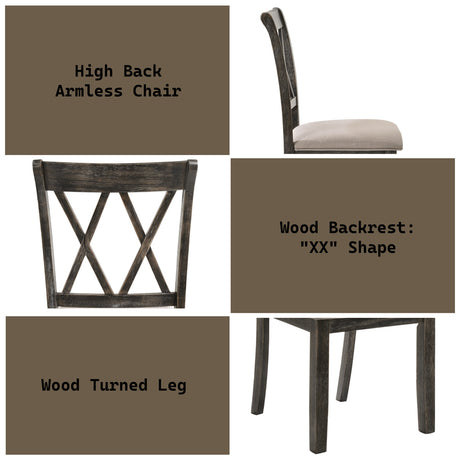 Claudia Ii Side Chair (Set-2) - Ornate Home