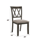 Claudia Ii Side Chair (Set-2) - Ornate Home