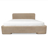 Claudia Natural Bed King - Ornate Home