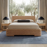 Claudia Natural Bed King - Ornate Home