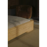 Claudia Natural Bed King - Ornate Home