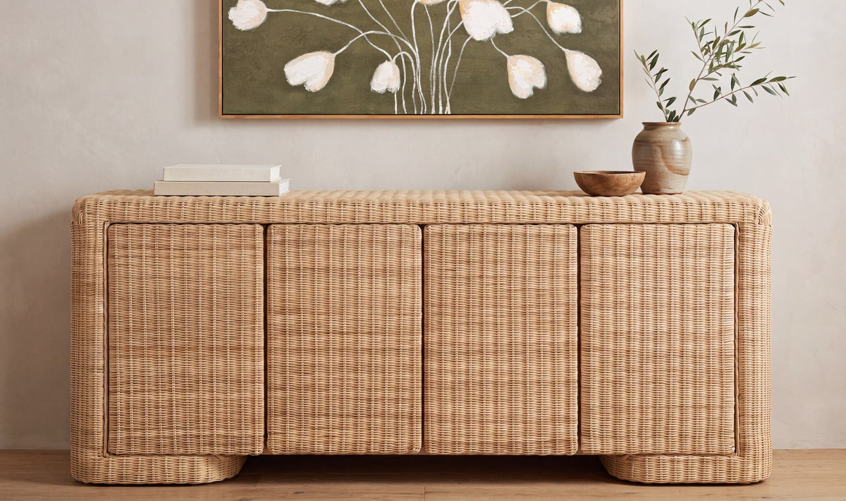 Claudia Natural Sideboard - Ornate Home