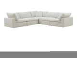 Clay Coastside Sand Classic L Shaped Modular Sectional - Ornate Home