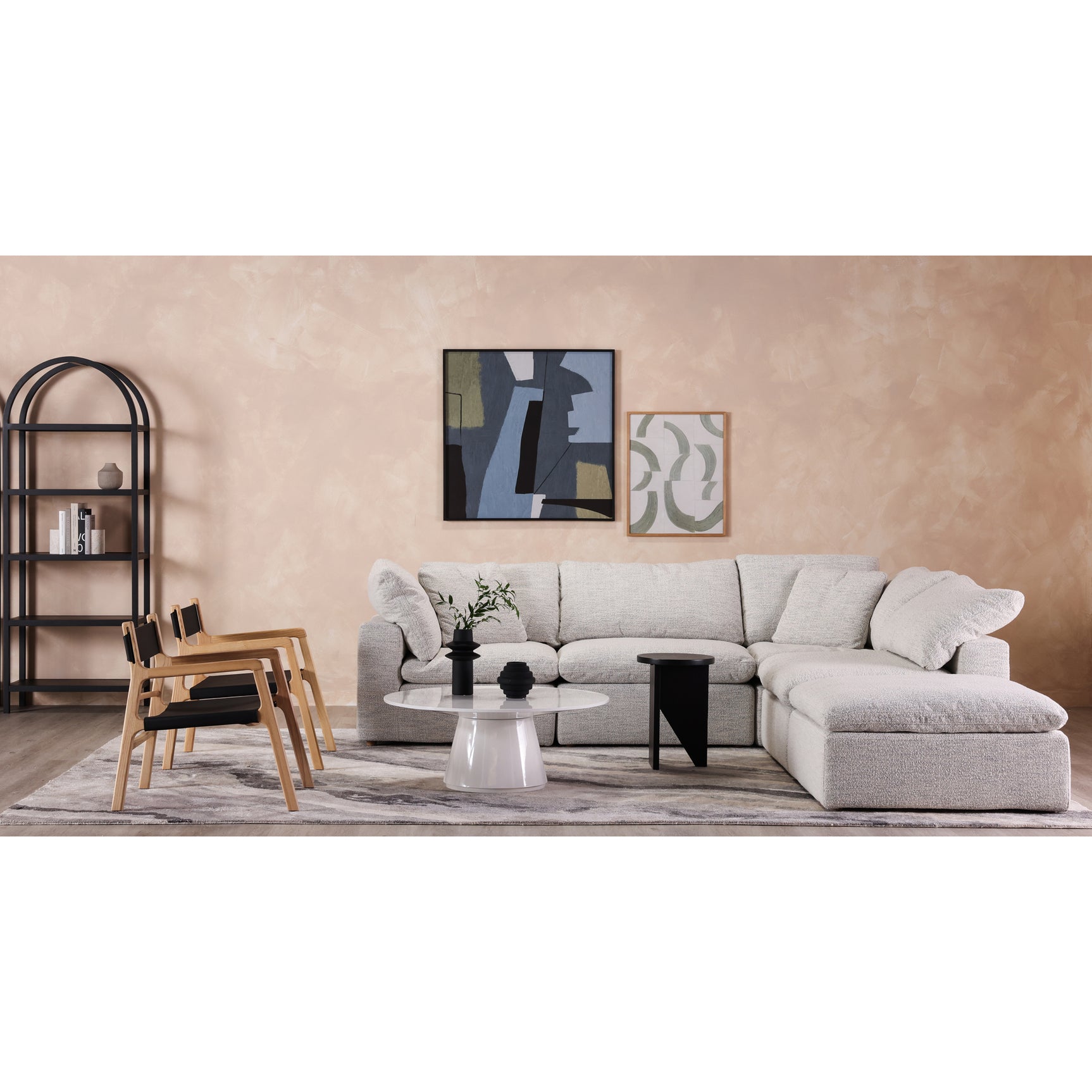 Clay Coastside Sand Dream Modular Sectional - Ornate Home