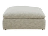 Clay Coastside Sand Ottoman - Ornate Home