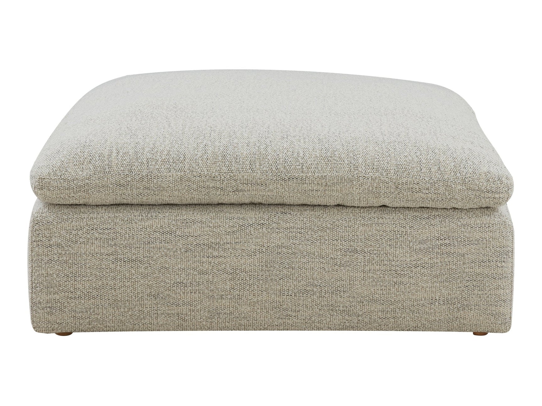 Clay Coastside Sand Ottoman - Ornate Home