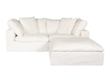 Clay Cream White Nook Modular Sectional - Ornate Home
