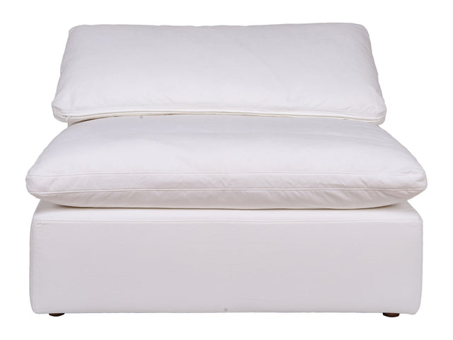 Clay Cream White Slipper Chair - Ornate Home